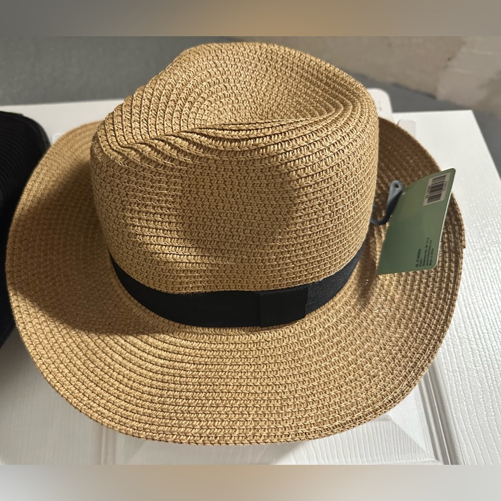 New Tan Fedora Hat